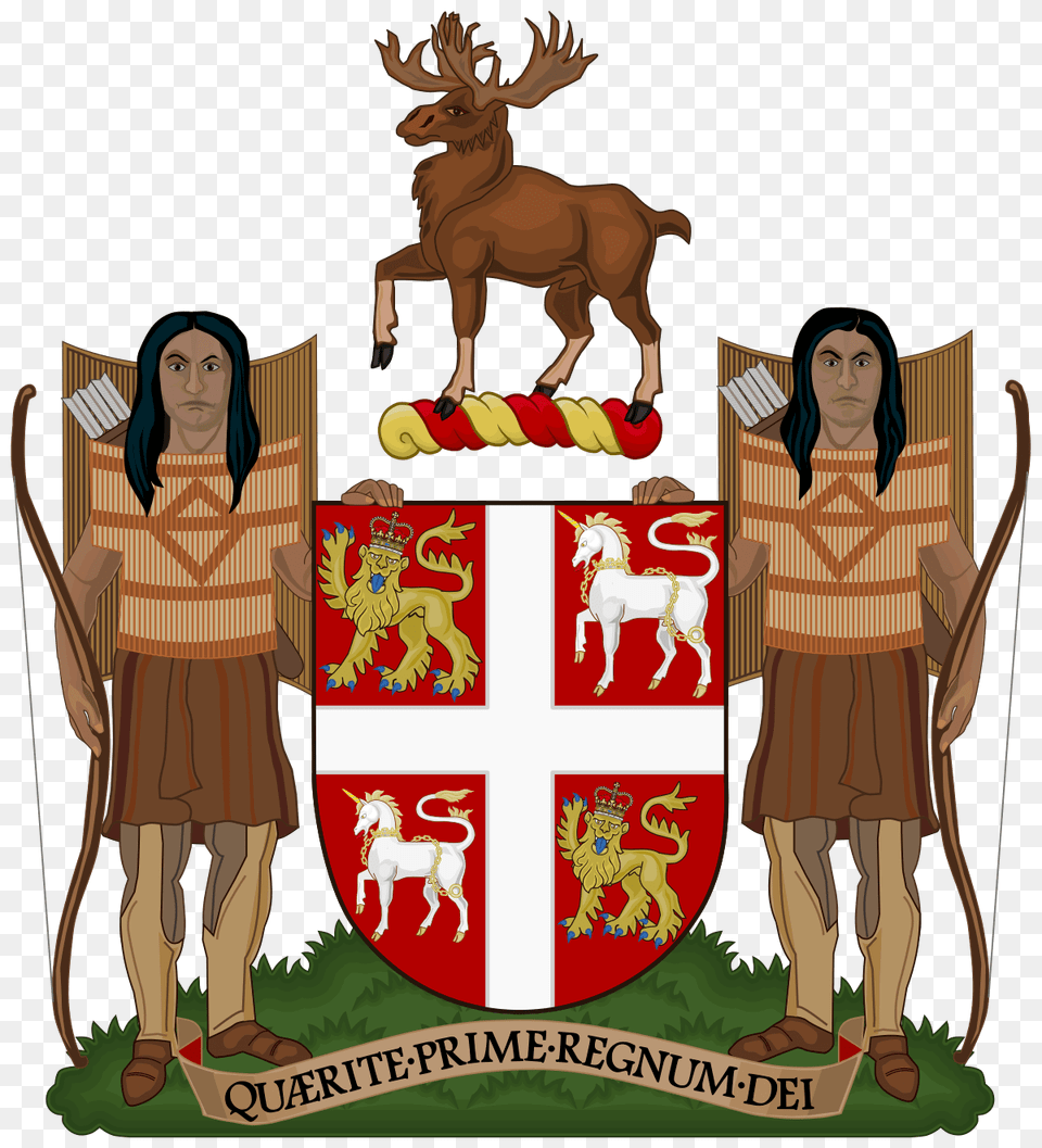 Coat Of Arms Of Newfoundland And Labrador, Adult, Person, Woman, Female Free Png