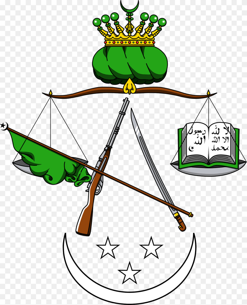 Coat Of Arms Of North Caucasus 2 Clipart, Weapon, Bow Free Png