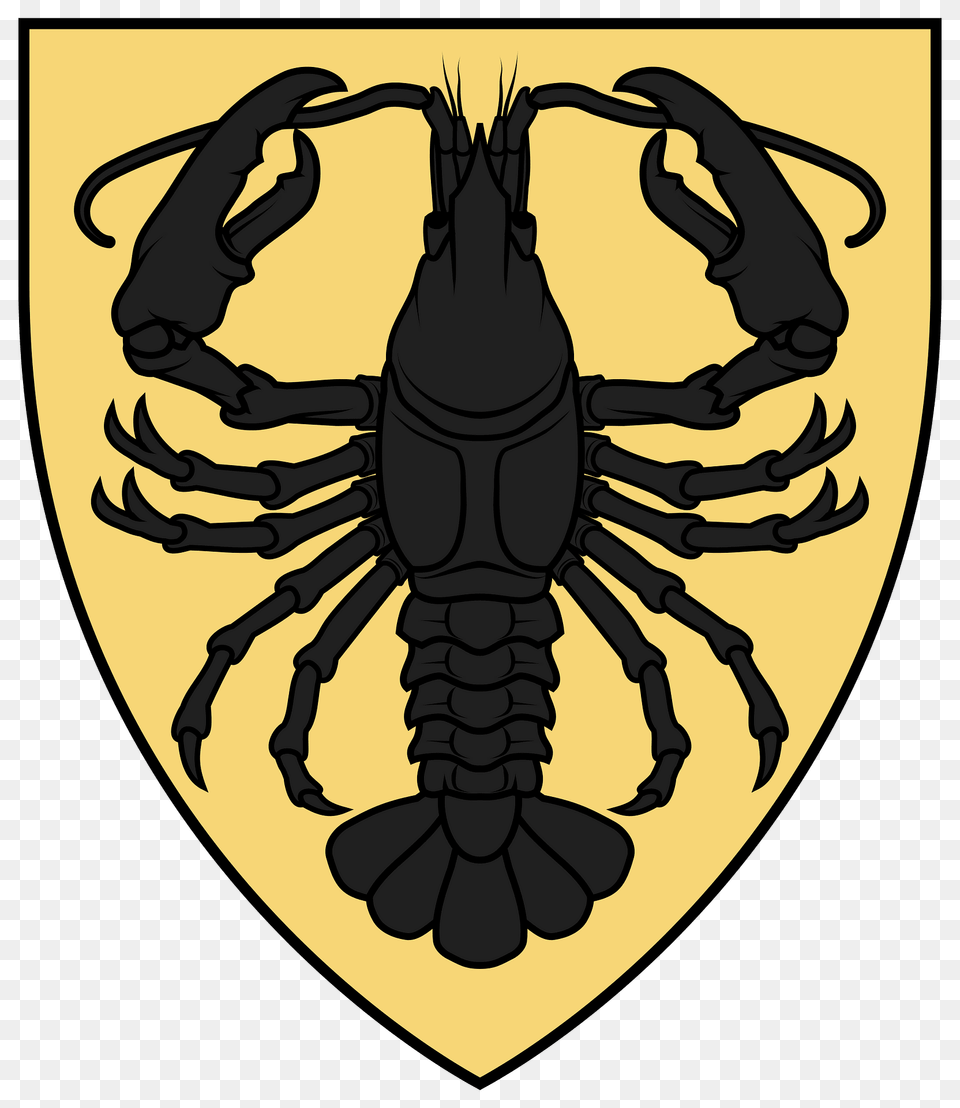 Coat Of Arms Of Norway Town Aurskog Hland Clipart, Food, Seafood, Animal, Sea Life Free Png
