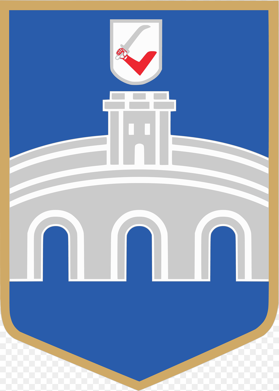 Coat Of Arms Of Osijek Clipart, Logo, Symbol Free Transparent Png