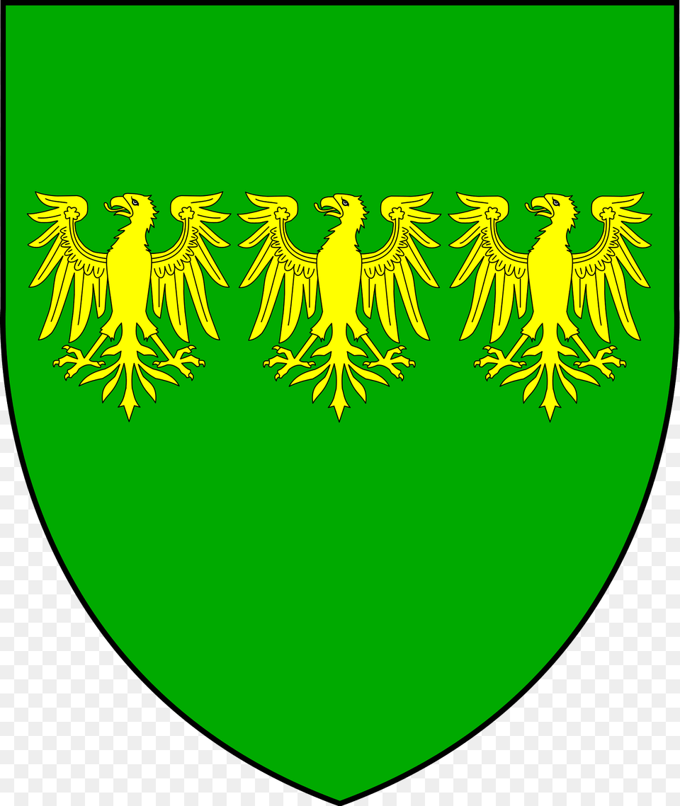 Coat Of Arms Of Owain Gwynedd Clipart, Animal, Bird, Armor, Shield Free Transparent Png