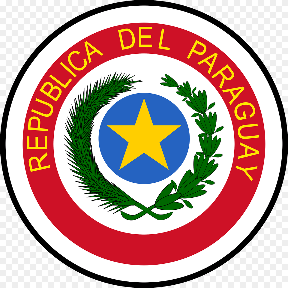 Coat Of Arms Of Paraguay 1957 2013 Clipart, Logo, Symbol, Emblem Free Png Download
