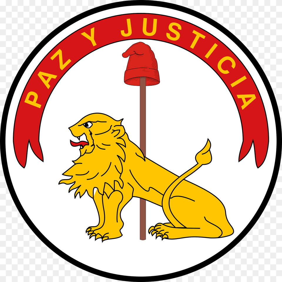 Coat Of Arms Of Paraguay Reverse 1957 2013 Clipart, Animal, Lion, Mammal, Wildlife Png