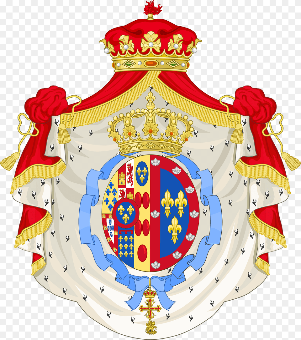 Coat Of Arms Of Princess Ines Duchess Of Syracuse Grandee Of Spain B 1940 Clipart, Armor Free Transparent Png