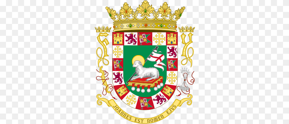 Coat Of Arms Of Puerto Rico Commonwealth Of Puerto Rico, Qr Code Free Transparent Png