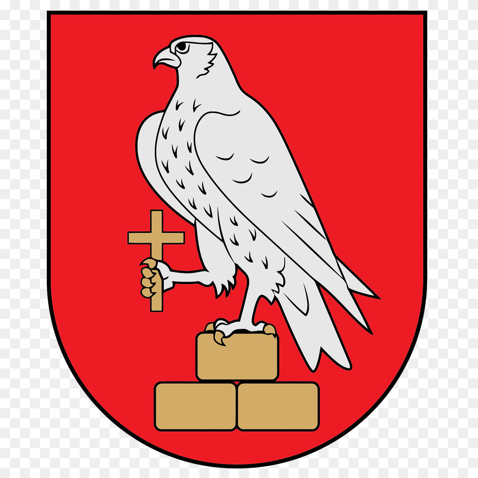 Coat Of Arms Of Salakas Lithuania Clipart, Animal, Bird Png