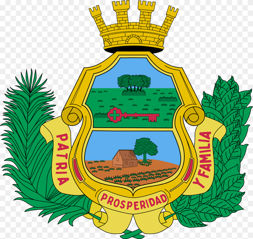 Coat Of Arms Of Santa Clara Clipart, Badge, Logo, Symbol, Emblem Png Image