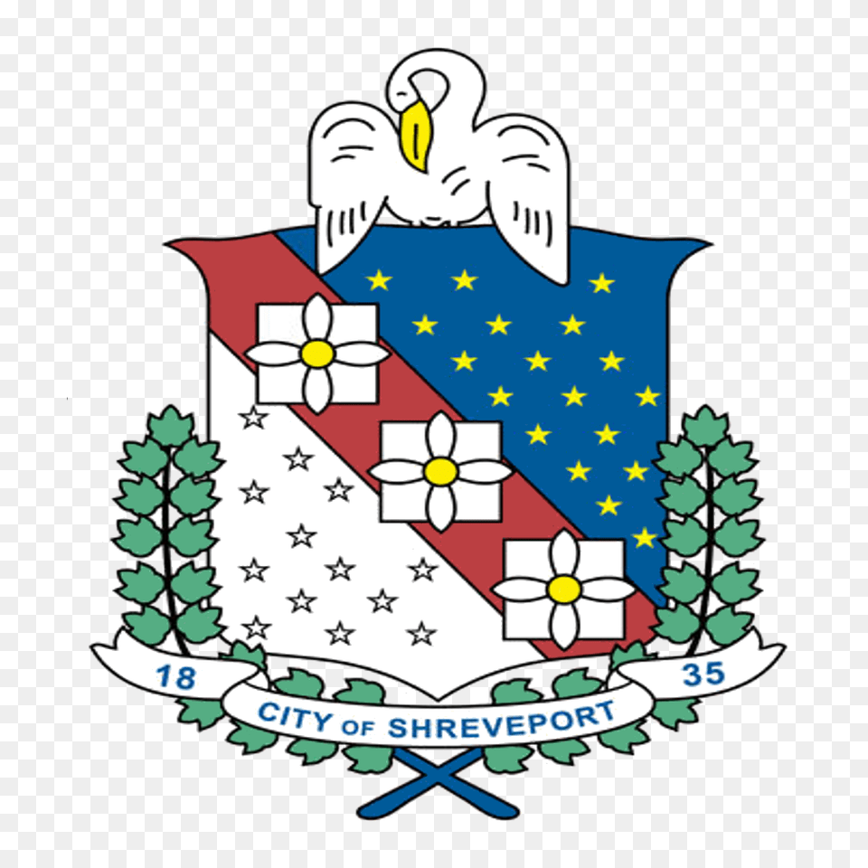 Coat Of Arms Of Shreveport Louisiana, Symbol, Face, Head, Person Free Png Download