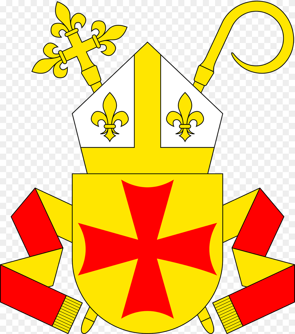 Coat Of Arms Of The Archbishop Of Turku And Finland Clipart, Dynamite, Weapon Free Png