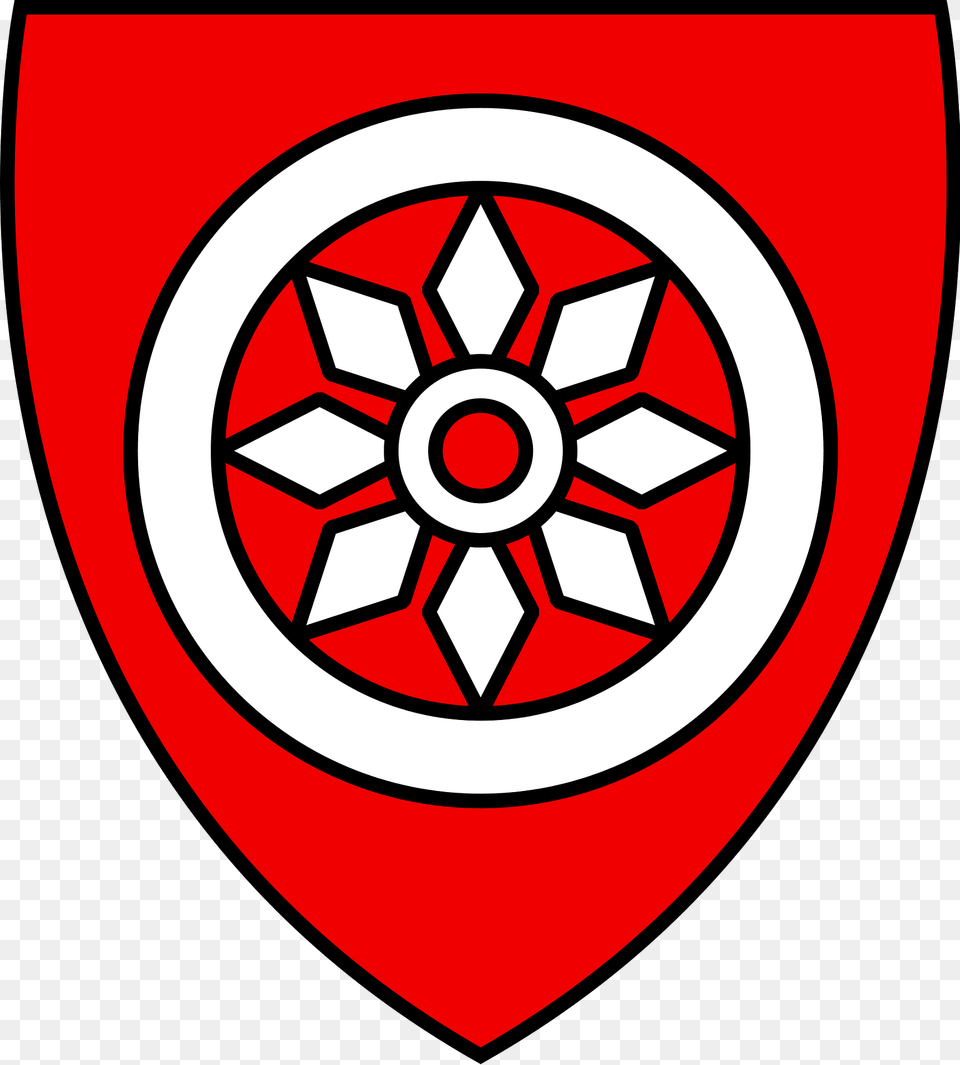 Coat Of Arms Of The Archbishopric Of Mainz 1250 Clipart, Armor, Shield Free Transparent Png