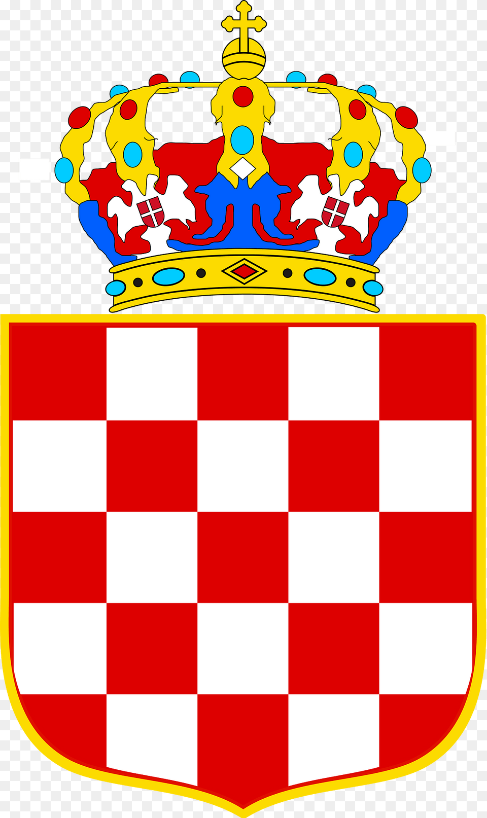 Coat Of Arms Of The Banate Of Croatia Clipart, Dynamite, Weapon, Armor, Baby Free Png Download