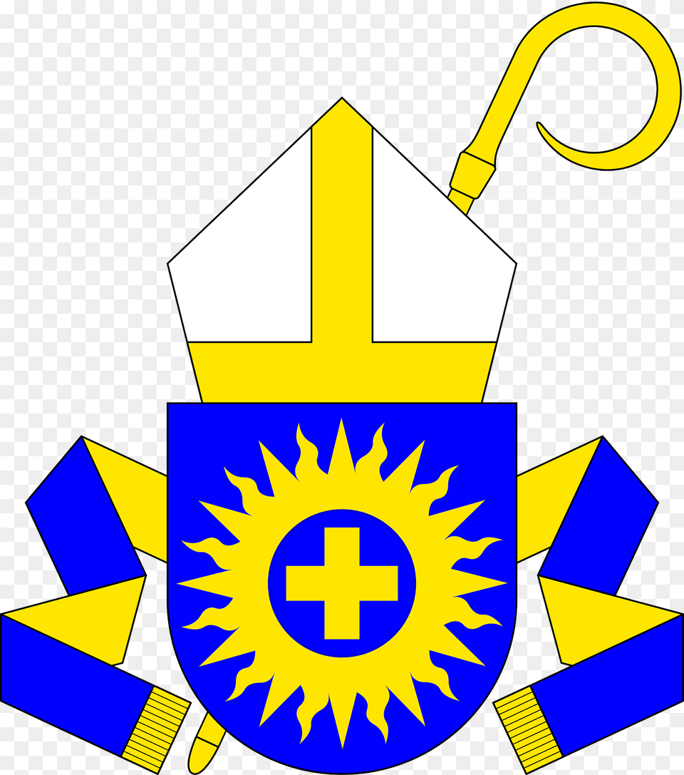 Coat Of Arms Of The Bishop Of Espoo Clipart, Symbol, Dynamite, Weapon Free Png