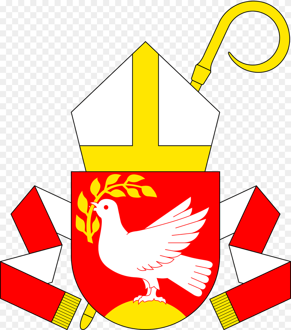 Coat Of Arms Of The Bishop Of Mikkeli Clipart, Animal, Bird, Dynamite, Weapon Free Png Download