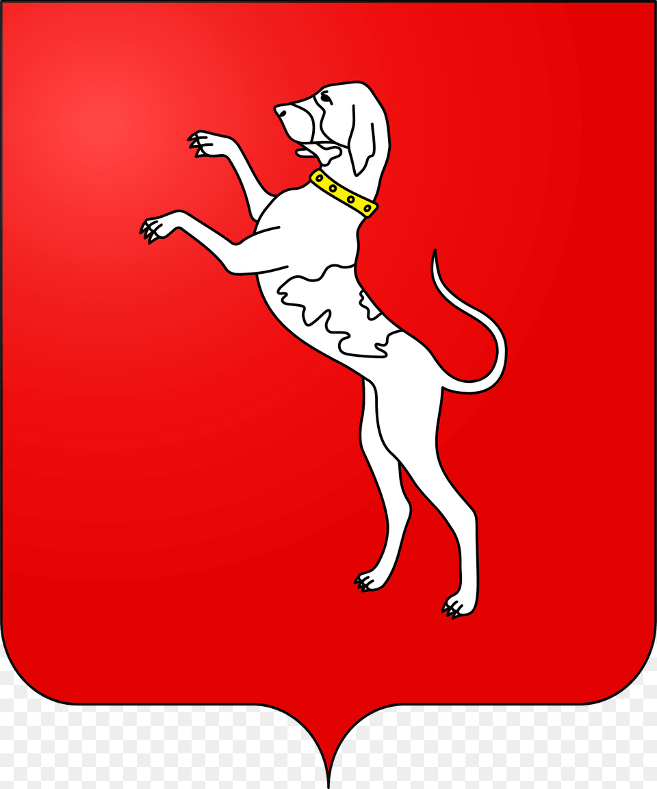 Coat Of Arms Of The Canossa Family Clipart, Animal, Canine, Dog, Mammal Png