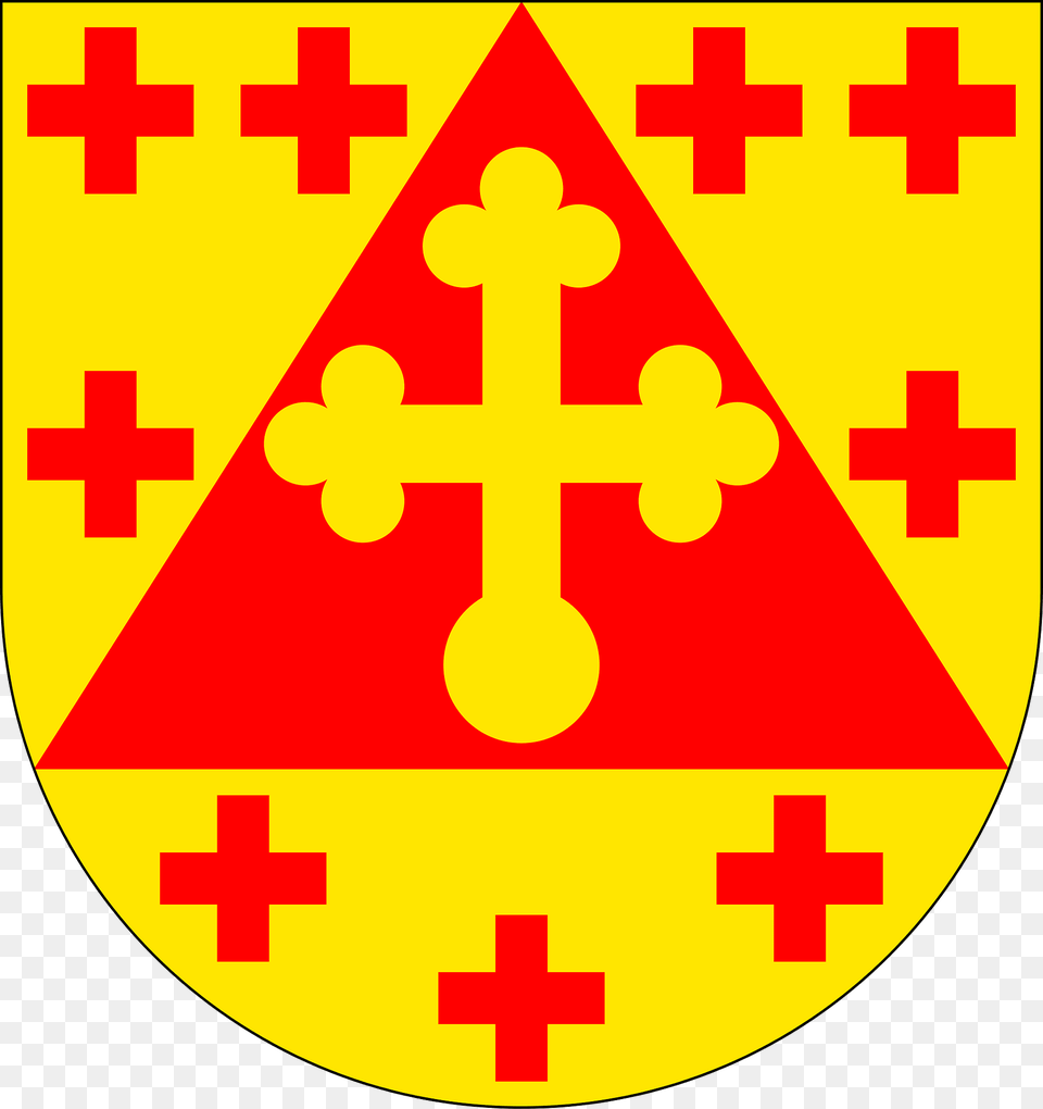 Coat Of Arms Of The Diocese Of Borg Clipart, First Aid, Symbol, Logo Free Png Download