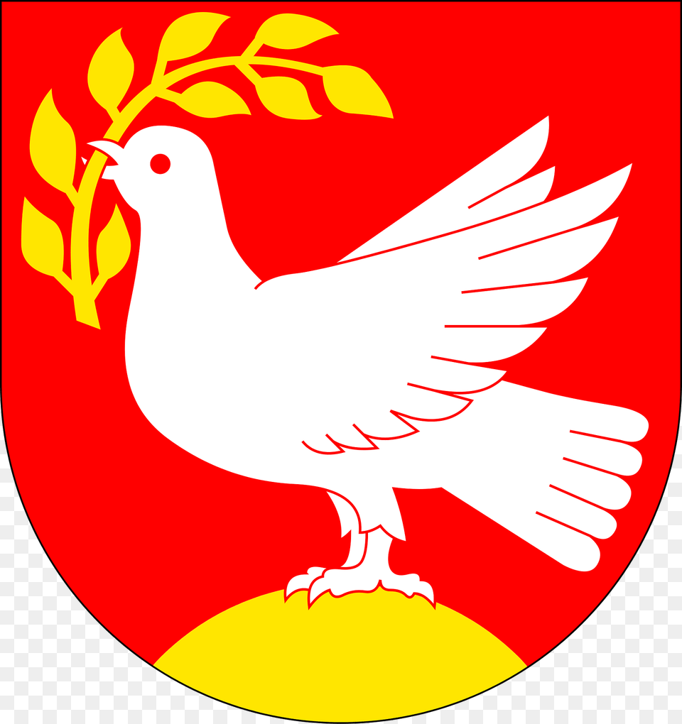 Coat Of Arms Of The Diocese Of Mikkeli Clipart, Animal, Bird, Pigeon, Dove Png Image