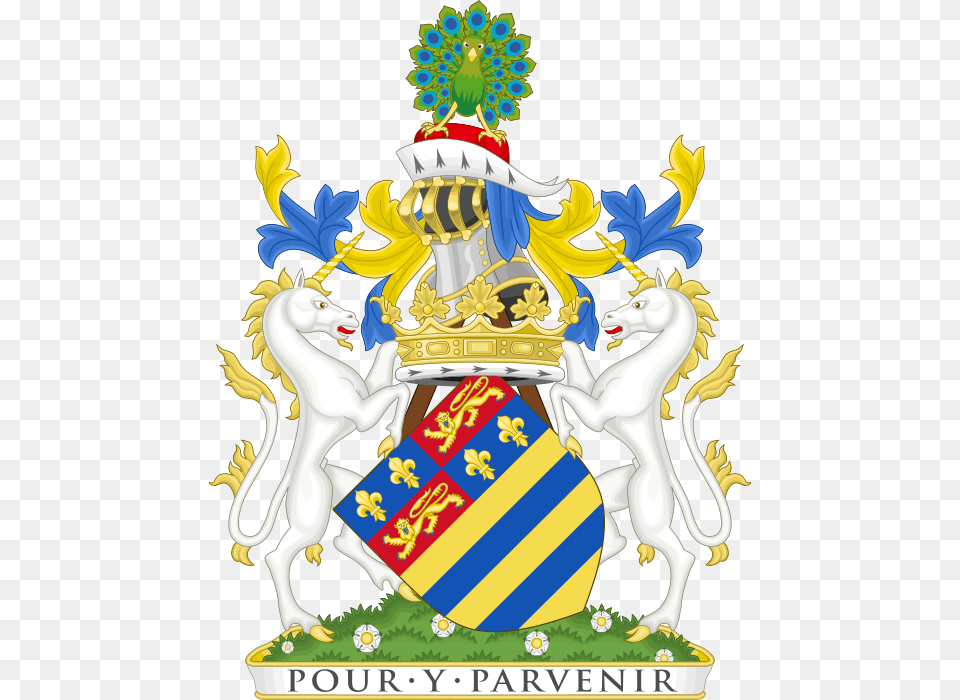 Coat Of Arms Of The Duke Of Rutland Coat Of Arms Unicorn Background, Emblem, Symbol Free Transparent Png