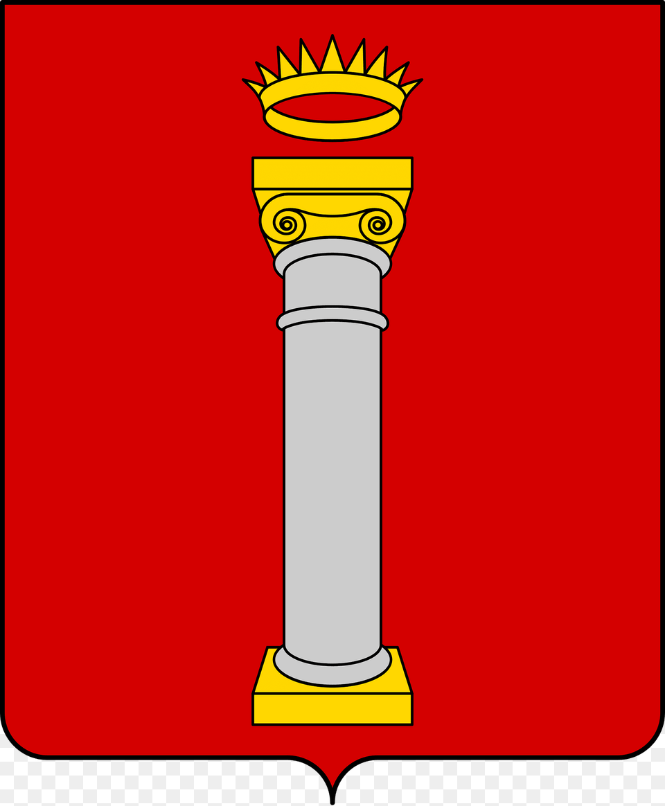 Coat Of Arms Of The House Of Colonna Clipart, Architecture, Pillar Free Transparent Png