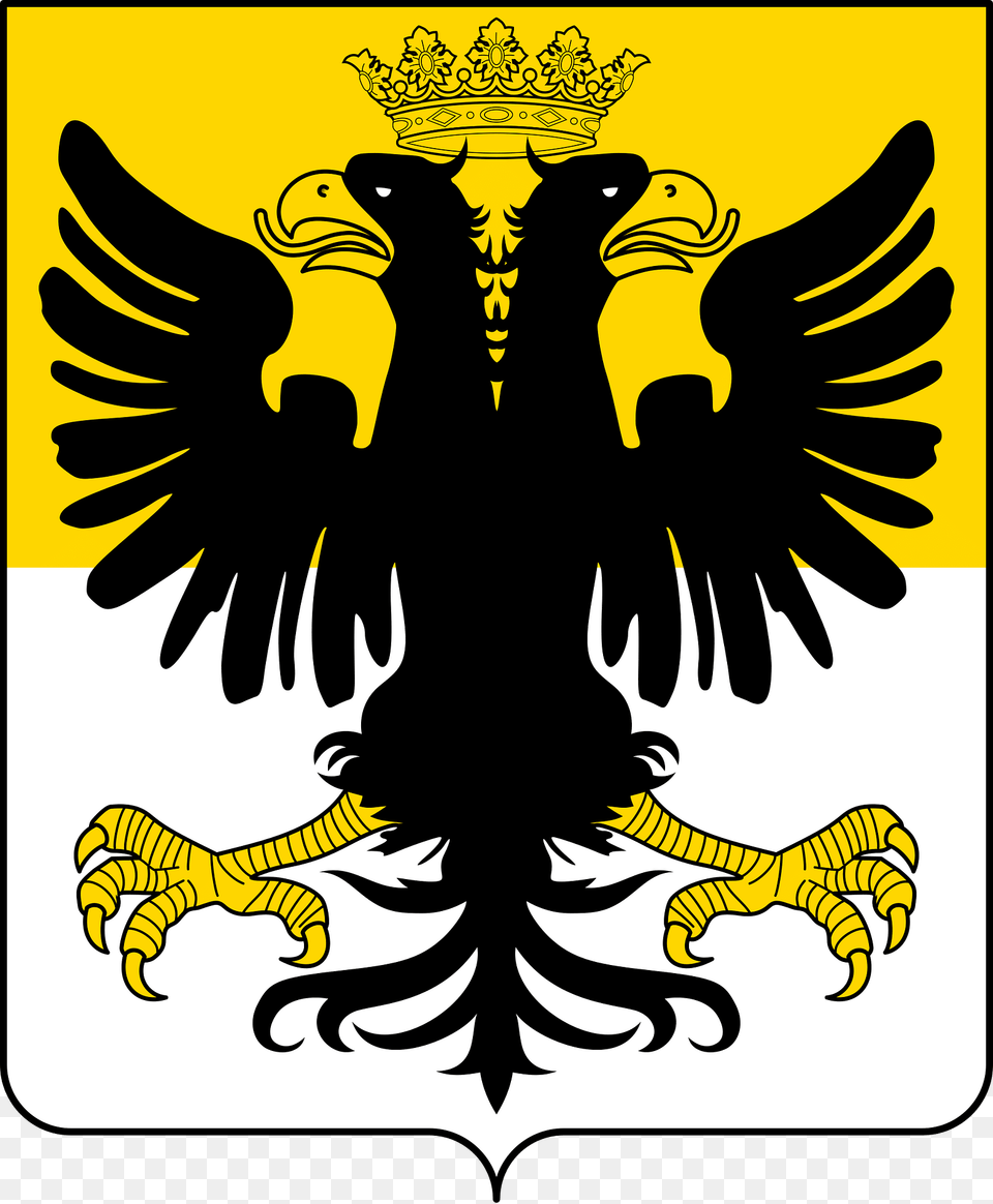 Coat Of Arms Of The House Of Doria Double Headed Eagle Clipart, Emblem, Symbol, Person Free Transparent Png