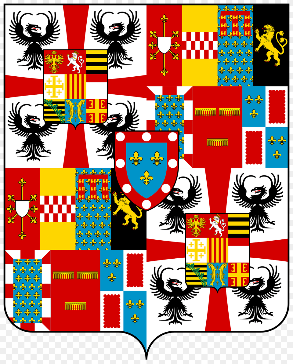 Coat Of Arms Of The House Of Gonzaga 1627 Clipart, Armor, Person, Face, Head Png Image