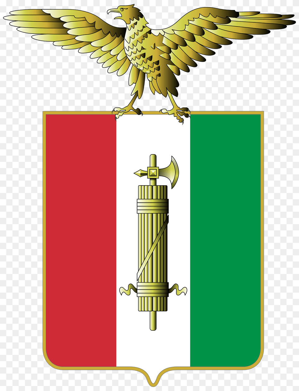 Coat Of Arms Of The Italian Social Republic Clipart, Animal, Bird, Smoke Pipe Free Png Download
