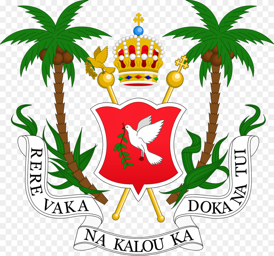 Coat Of Arms Of The Kingdom Of Fiji 1871 1874 Clipart, Emblem, Symbol, Logo, Animal Png