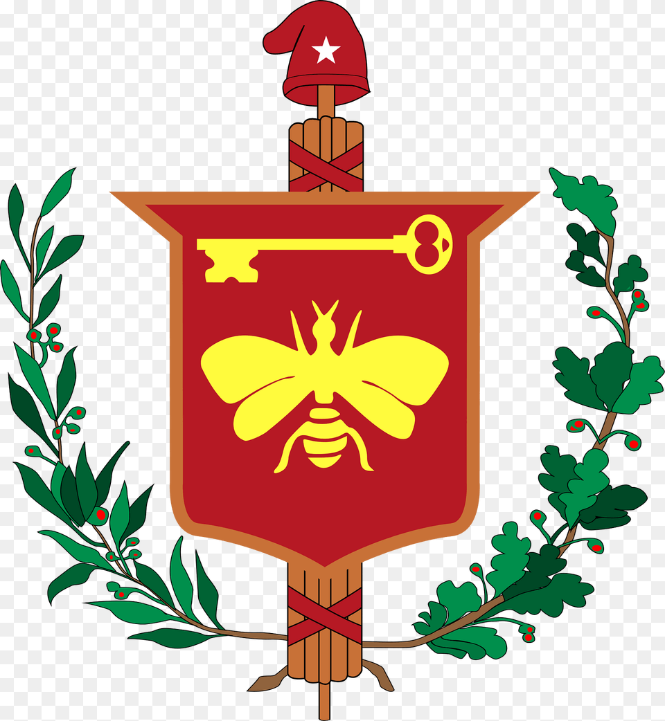 Coat Of Arms Of The Mayabeque Province Clipart, Emblem, Symbol, Baby, Person Free Png Download