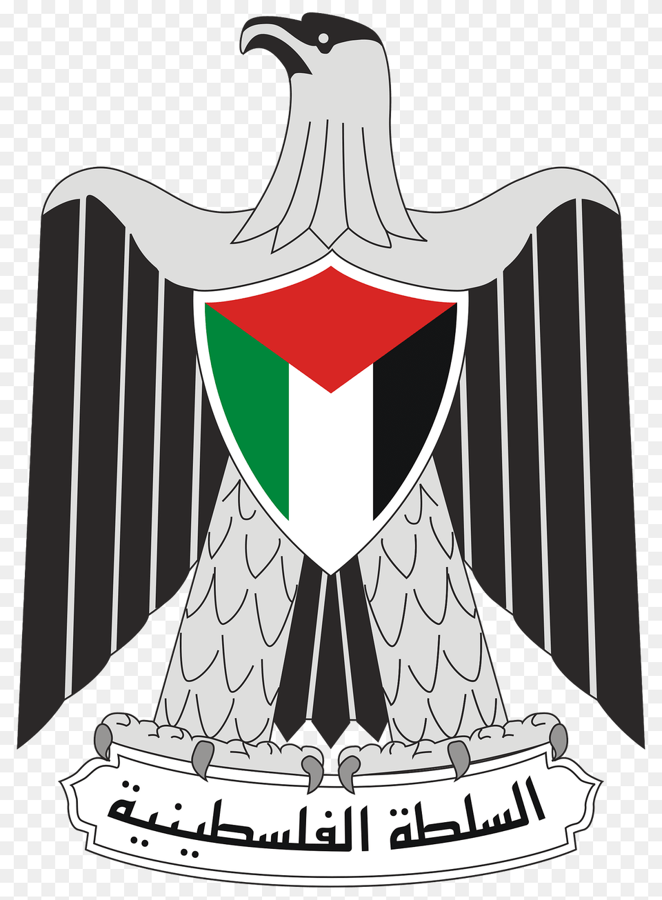 Coat Of Arms Of The Palestinian National Authority Clipart, Armor, Adult, Person, Female Png