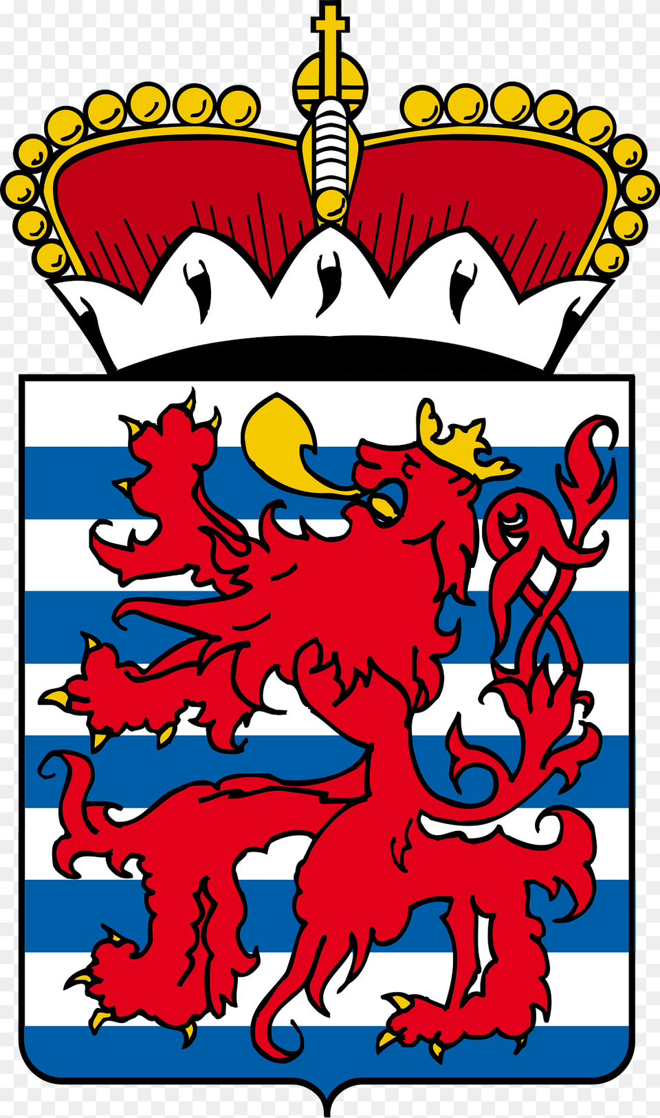 Coat Of Arms Of The Province Of Luxembourg Clipart, Emblem, Symbol, Baby, Person Free Transparent Png