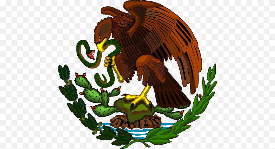 Coat Of Arms Of The United Mexican States, Animal, Bird, Vulture Png