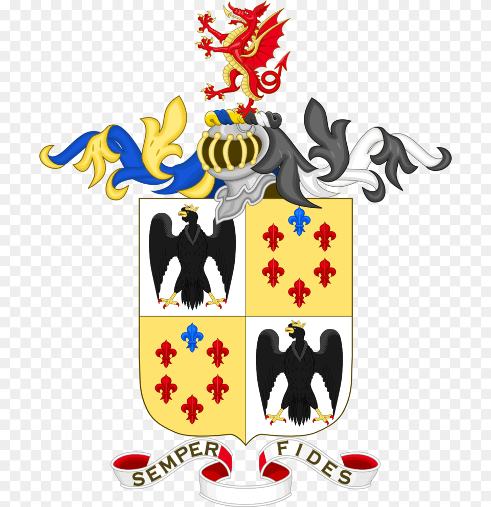 Coat Of Arms Of Tomas Gabriel Vilte Ynigo Genio By Baronet Coat Of Arms, Animal, Bird, Armor, Emblem Png Image