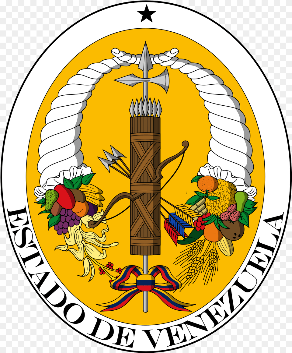 Coat Of Arms Of Venezuela, Emblem, Symbol, Logo Free Transparent Png