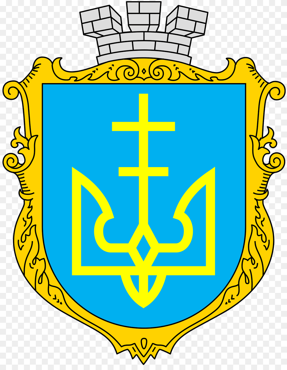 Coat Of Arms Of Volodymyr Volynskyi Raion Clipart, Armor, Emblem, Symbol, Shield Free Transparent Png