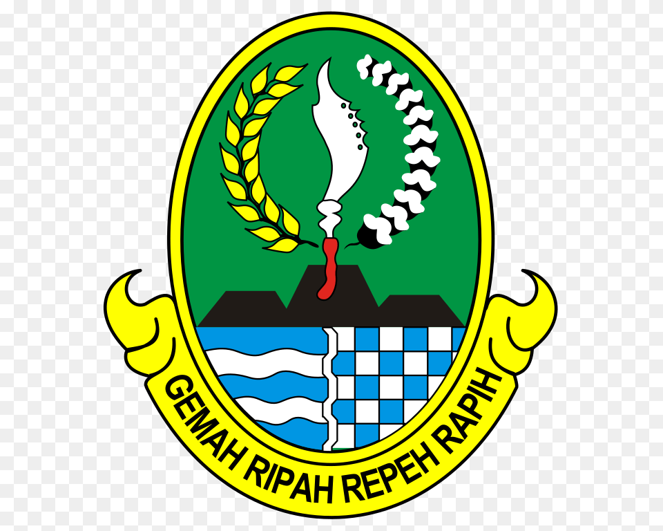 Coat Of Arms Of West Java, Emblem, Logo, Symbol Png Image