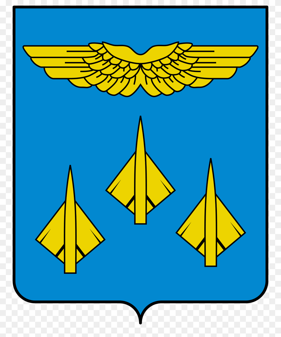 Coat Of Arms Of Zhukovsky Moscow Oblast Clipart, Symbol, Emblem, Animal, Bird Free Png