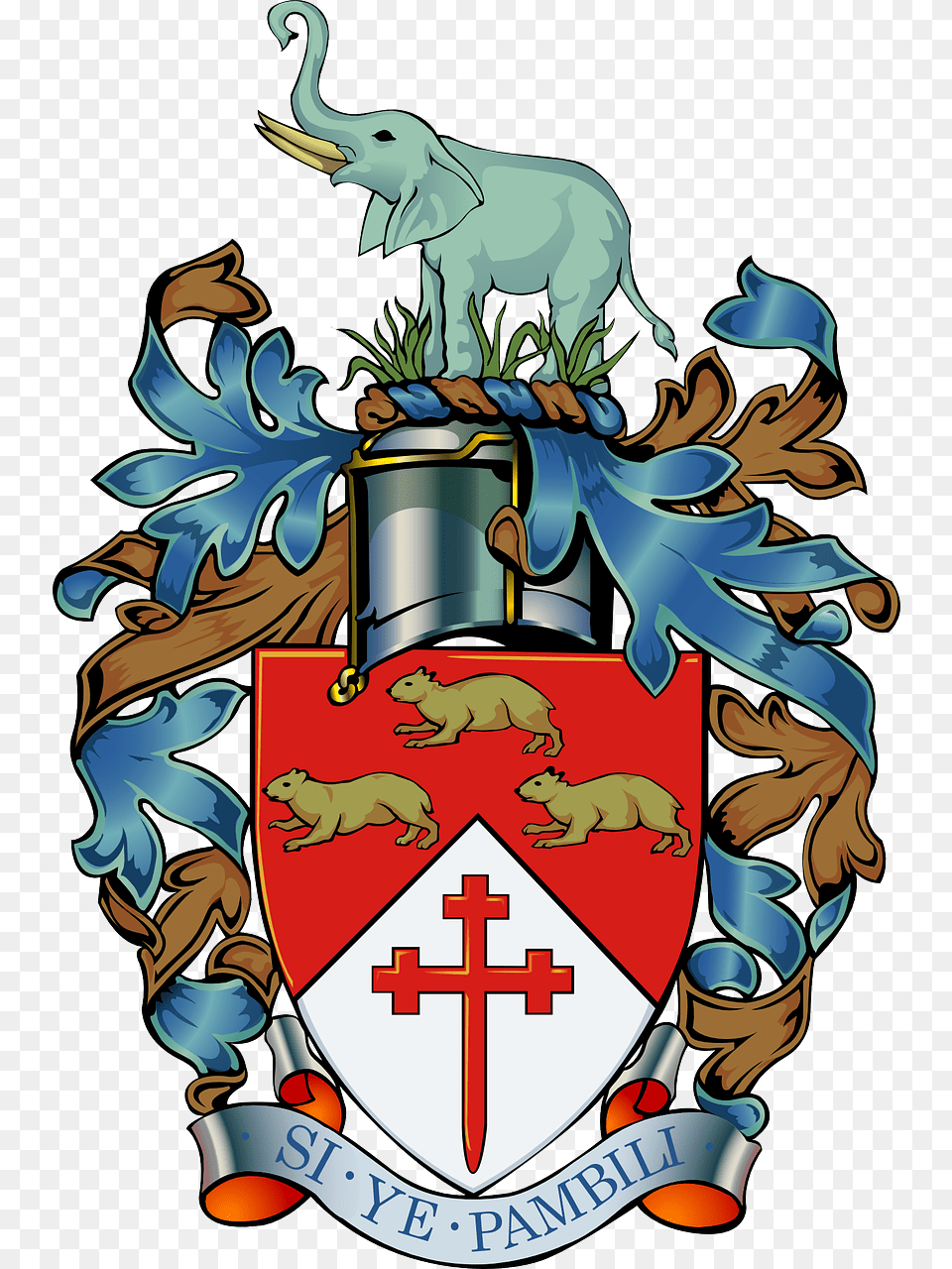 Coat Of Arms Of Zimbabwe, Emblem, Symbol, Armor, Animal Free Png