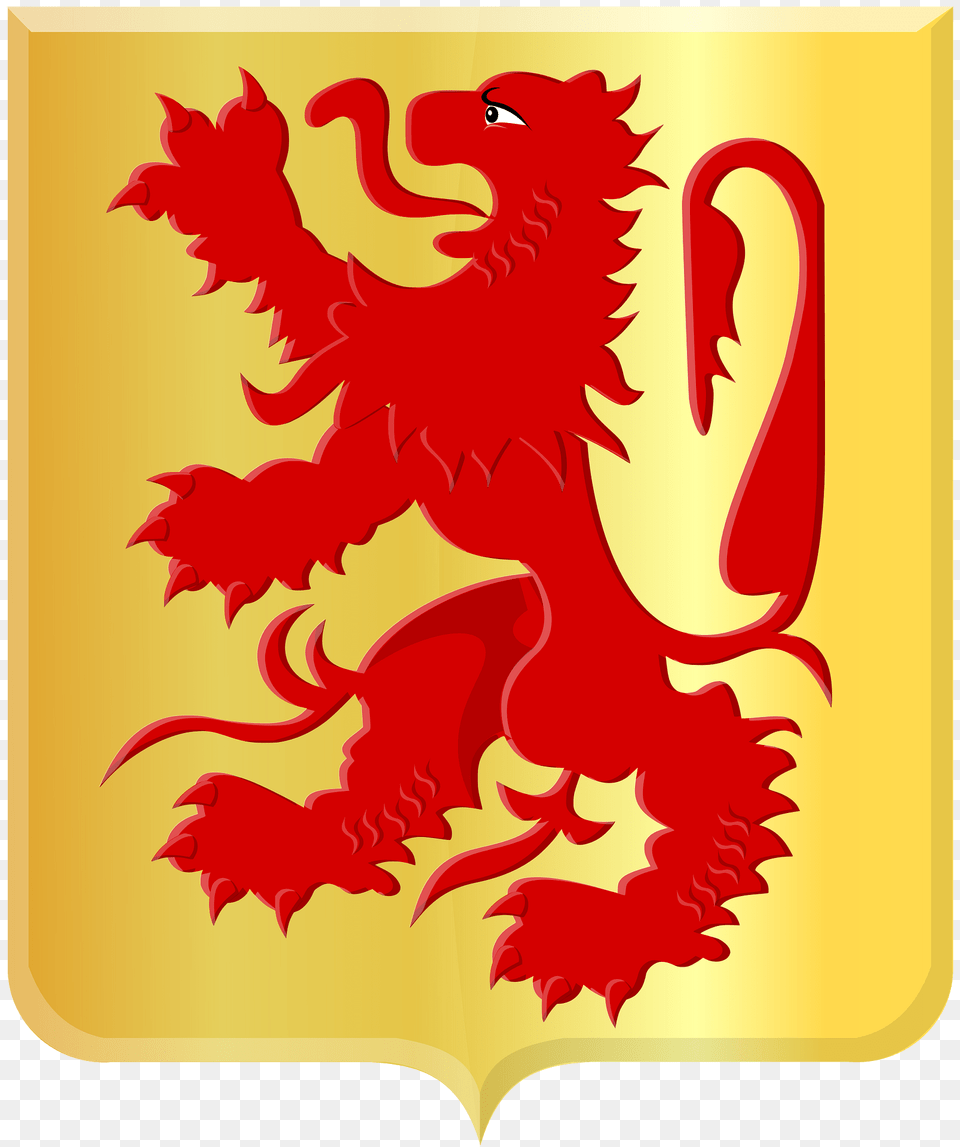 Coat Of Arms Of Zoersel 1913 1989 Clipart, Dragon, Animal, Bird, Chicken Free Transparent Png