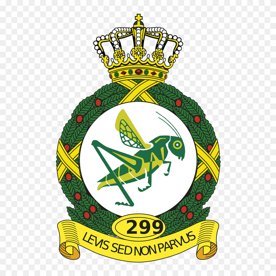 Coat Of Arms Royal Netherlands Air Force 299 Squadron Clipart, Animal, Plant, Lawn Mower, Lawn Free Png Download