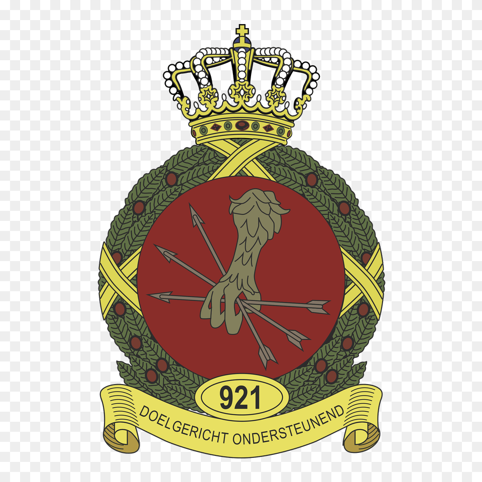 Coat Of Arms Royal Netherlands Air Force 921 Squadron Clipart, Accessories, Badge, Logo, Symbol Free Transparent Png