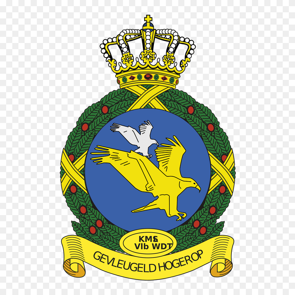Coat Of Arms Royal Netherlands Air Force Royal Netherlands Air Force Military School Woensdrecht Air Base Clipart, Badge, Logo, Symbol, Emblem Free Transparent Png