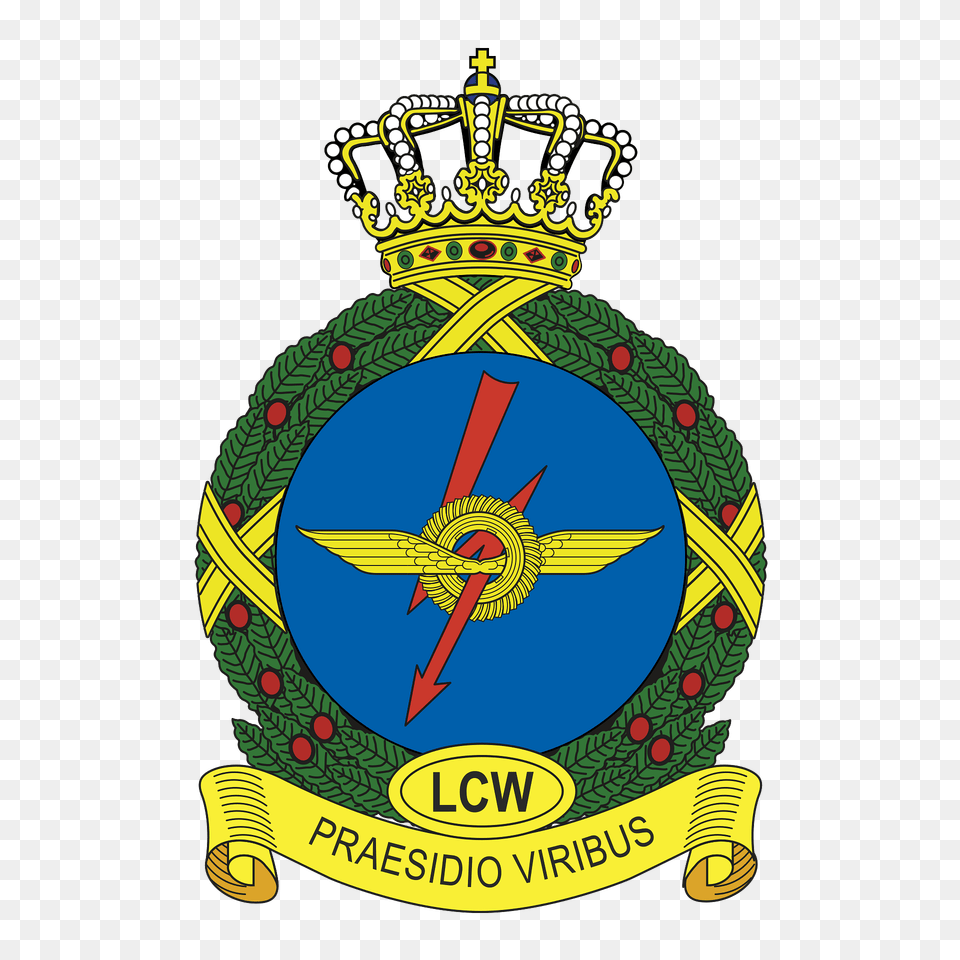 Coat Of Arms Royal Netherlands Air Force Woensdrecht Logistic Centre Clipart, Badge, Logo, Symbol, Emblem Png