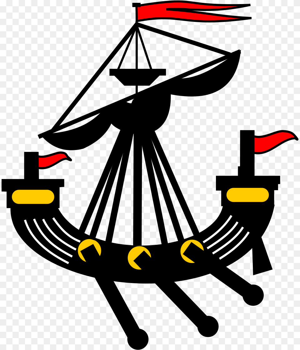 Coat Of Arms Ship, Cutlery, Fork, Electronics, Hardware Free Png