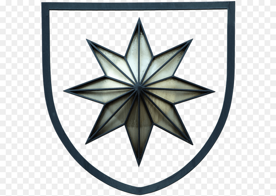 Coat Of Arms Star Star Of Waldeck Metal Coat Of Arms, Symbol Free Transparent Png