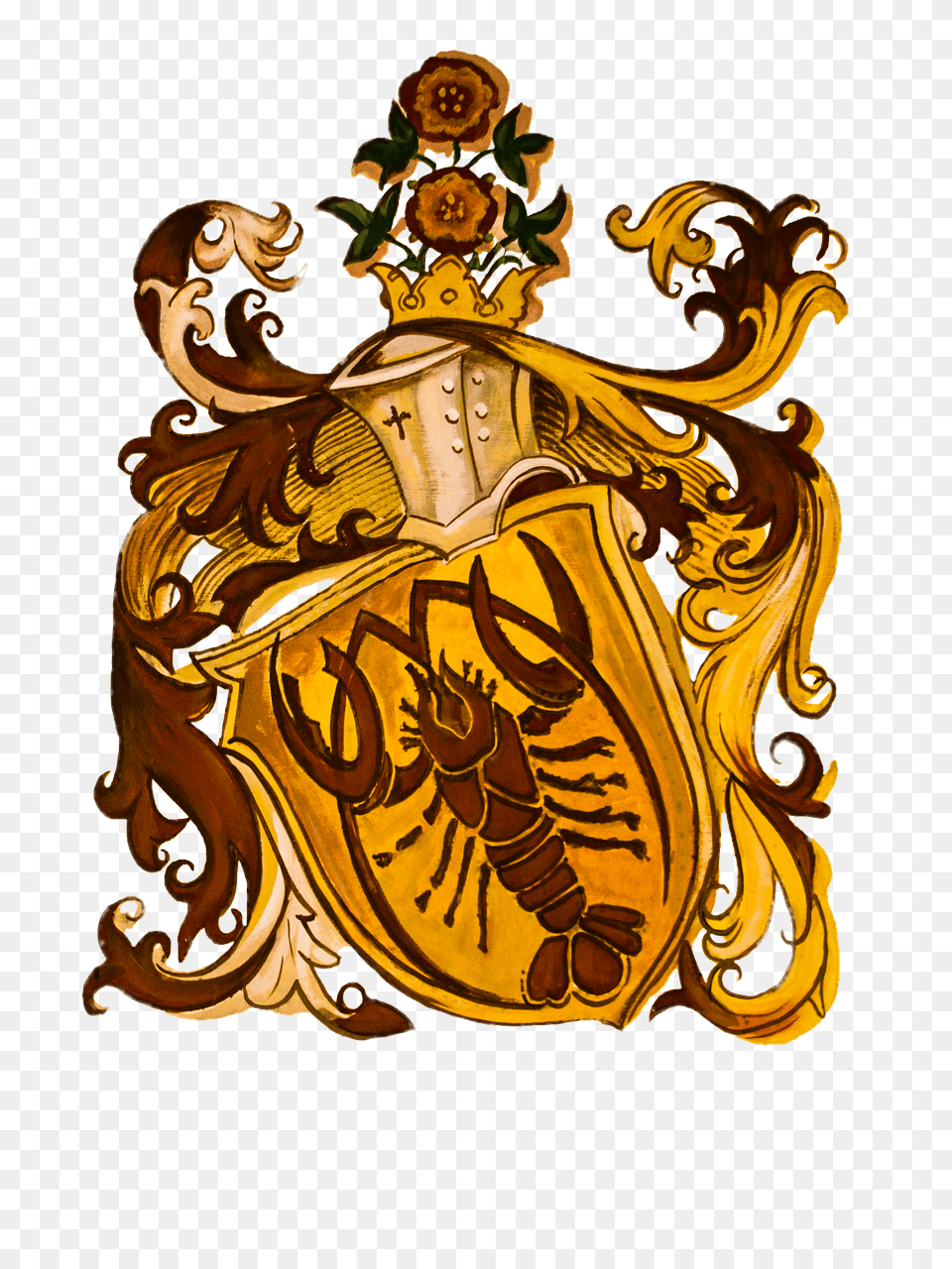 Coat Of Arms Zodiac Sign Cancer, Armor, Person, Shield Png Image