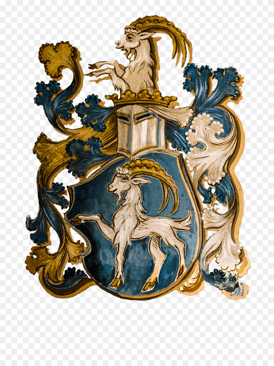 Coat Of Arms Zodiac Sign Capricorn, Emblem, Symbol Free Png