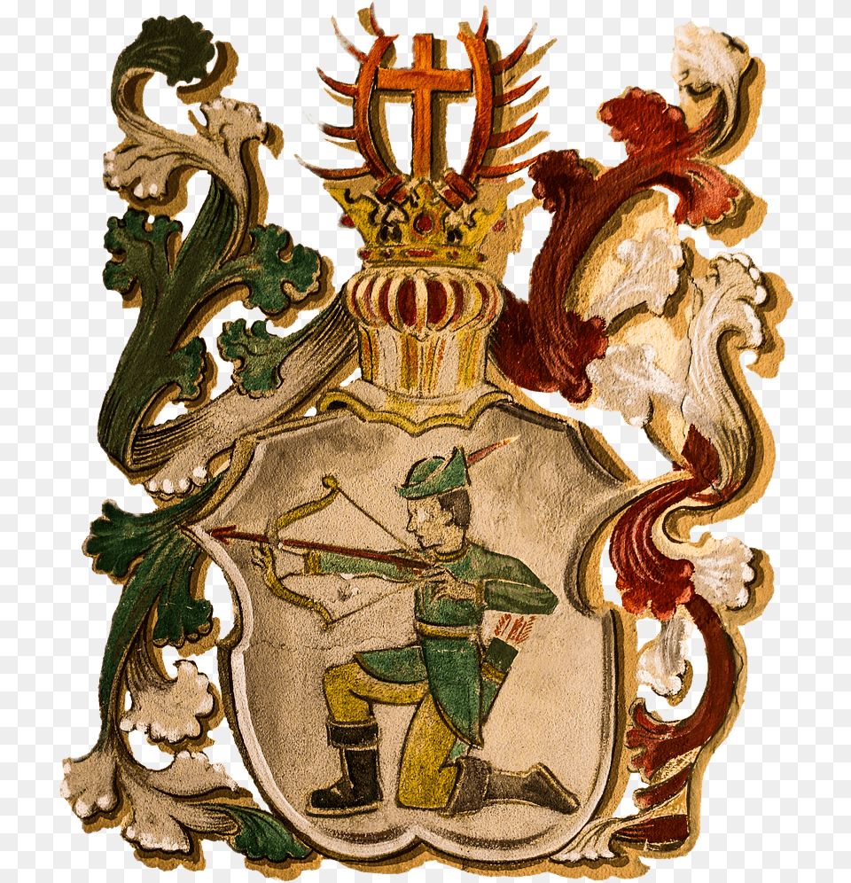 Coat Of Arms Zodiac Sign Saggitarius Sagittarius Crest, Boy, Child, Male, Person Free Png Download
