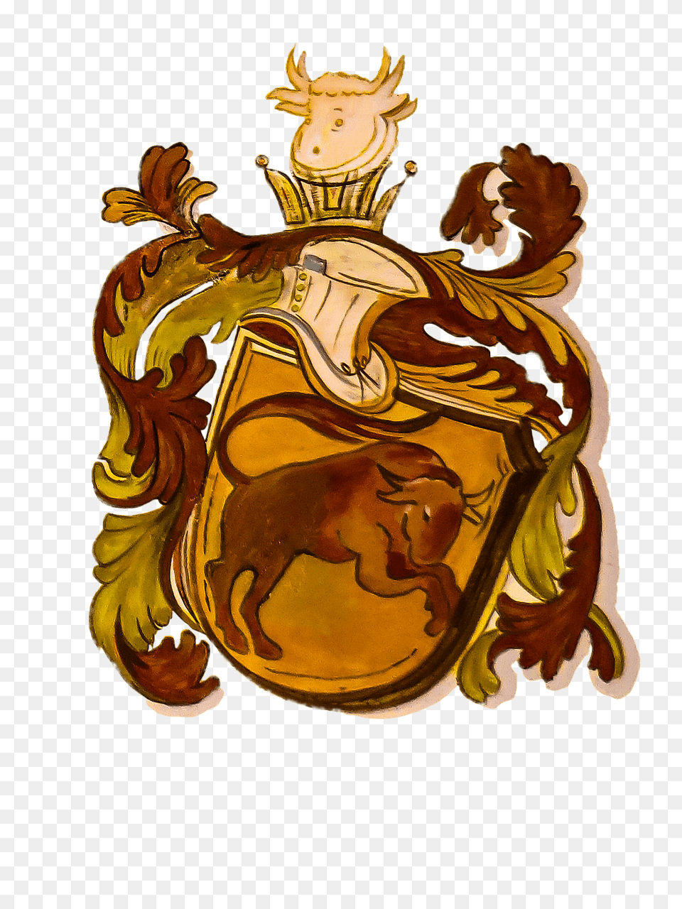 Coat Of Arms Zodiac Sign Taurus, Emblem, Symbol, Logo, Armor Free Transparent Png