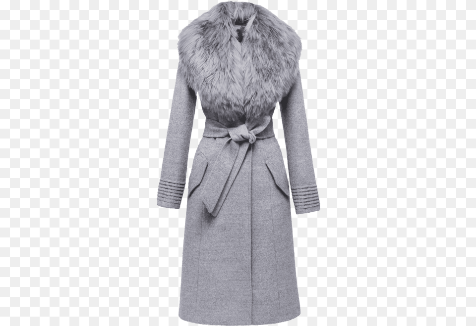 Coat S Images Transparent Grey Coat, Clothing, Fur, Overcoat, Animal Png