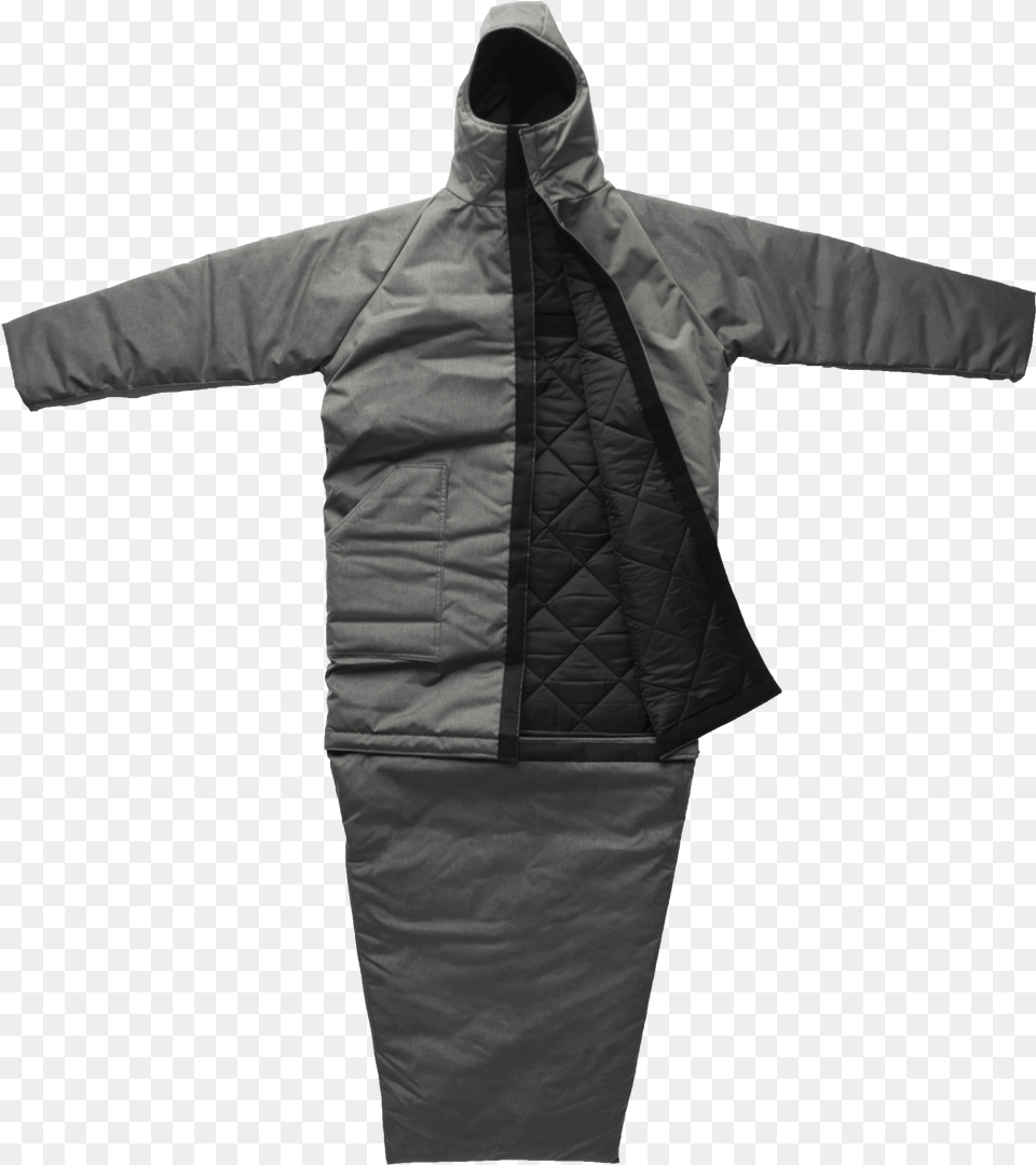 Coat Sleeping Bag, Clothing, Jacket, Hood Png Image