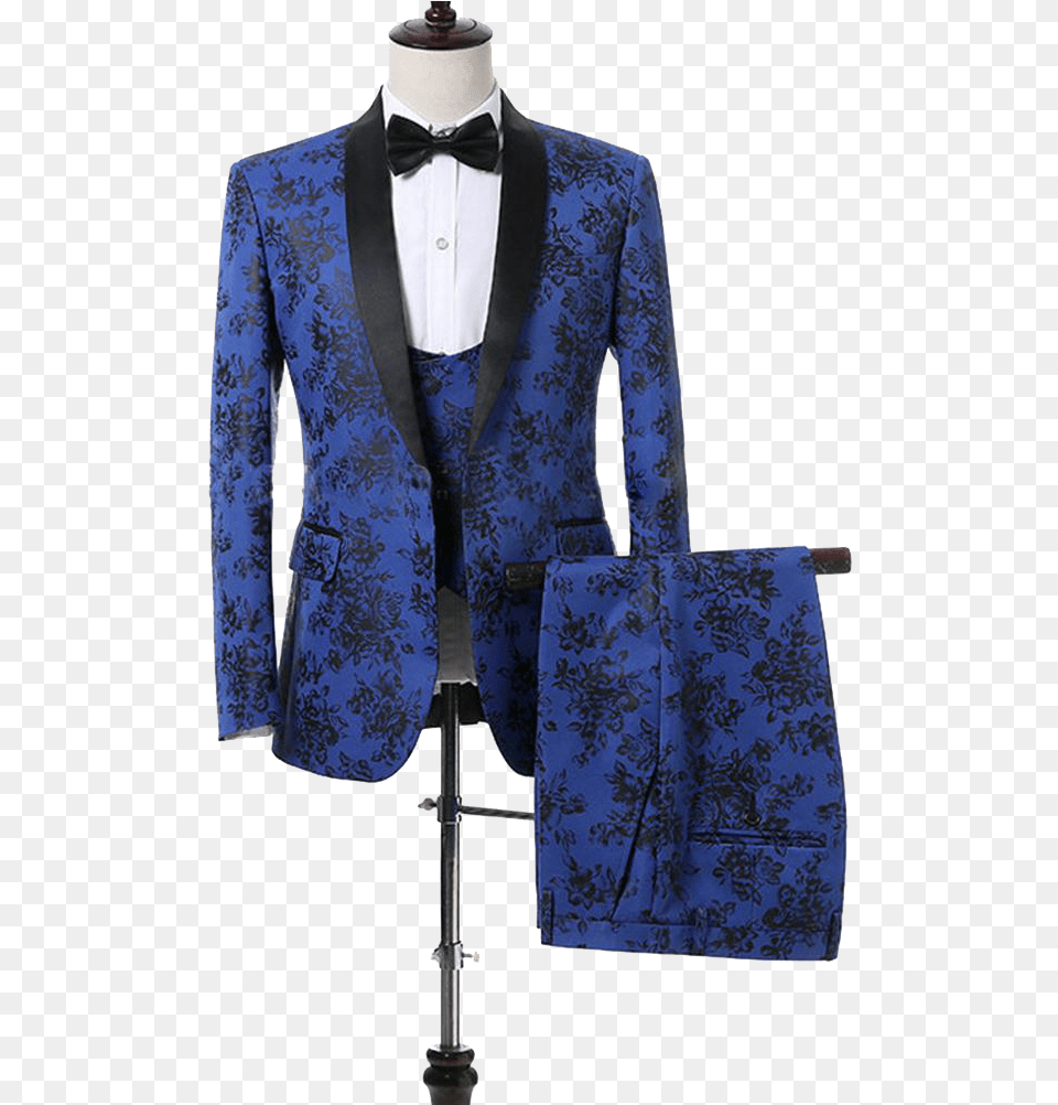 Coat Suit Black And Blue Prom Suits, Tuxedo, Jacket, Formal Wear, Clothing Png